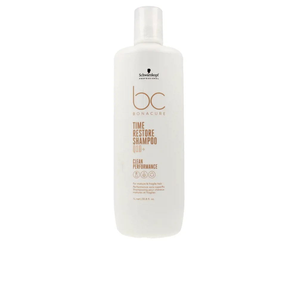 SCHWARZKOPF-BC TIME RESTORE Q10+ champô 1000 ml-DrShampoo - Perfumaria e Cosmética