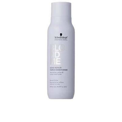 SCHWARZKOPF-BLONDME BOND REPAIR condicionador roxo 250 ml-DrShampoo - Perfumaria e Cosmética