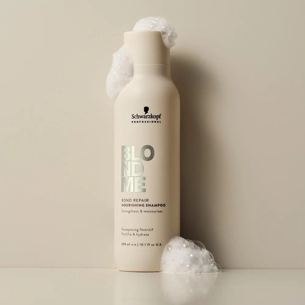 SCHWARZKOPF-BLONDME BOND REPAIR shampoo nutritivo 300 ml.-DrShampoo - Perfumaria e Cosmética