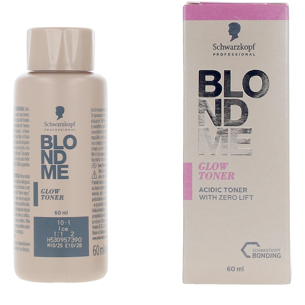 SCHWARZKOPF-BLONDME brilho matificante Ice 10 1 60 ml-DrShampoo - Perfumaria e Cosmética