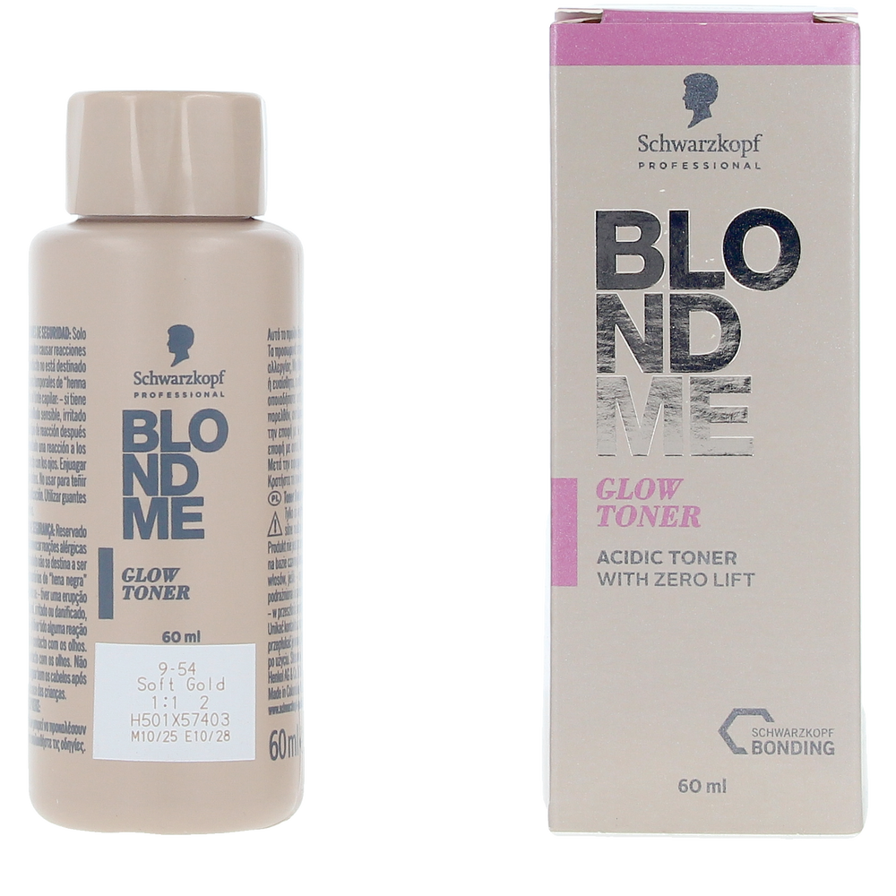 SCHWARZKOPF-BLONDME corante brilho Golden Soft 9 54 60 ml.-DrShampoo - Perfumaria e Cosmética