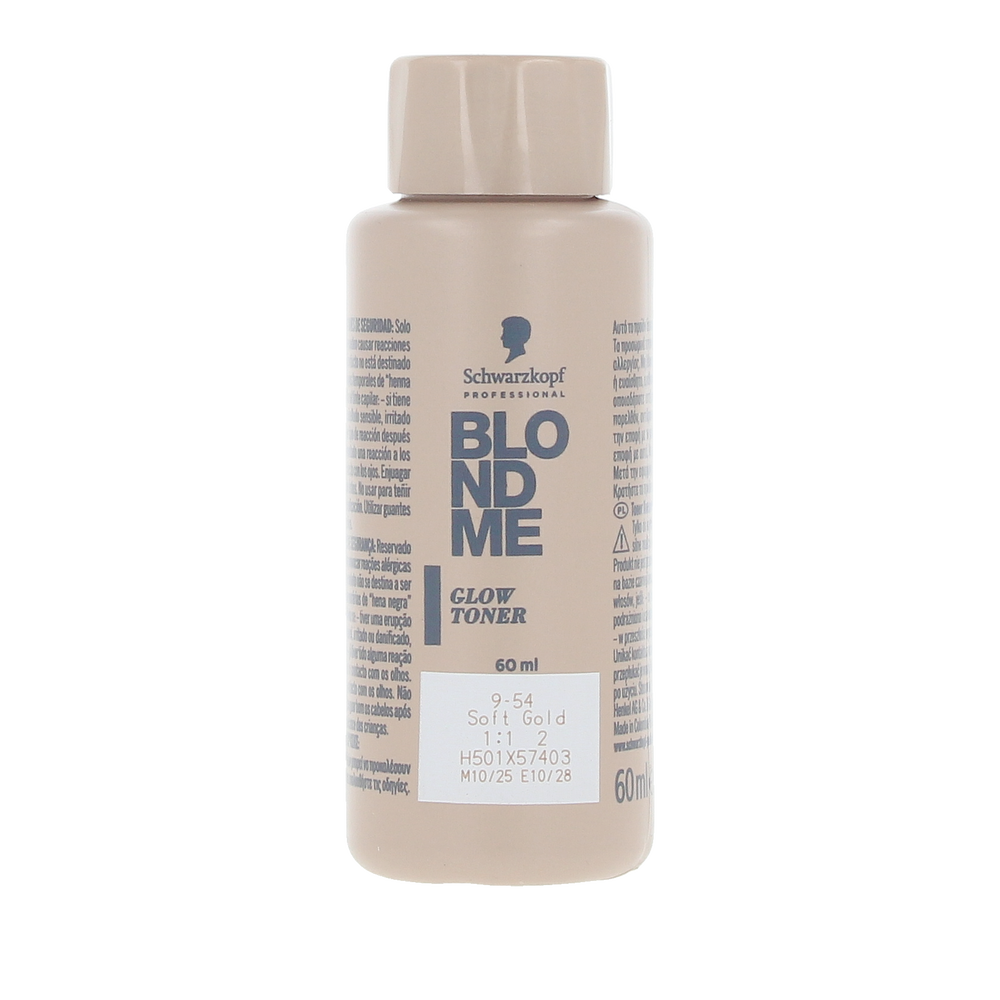 SCHWARZKOPF-BLONDME corante brilho Golden Soft 9 54 60 ml.-DrShampoo - Perfumaria e Cosmética