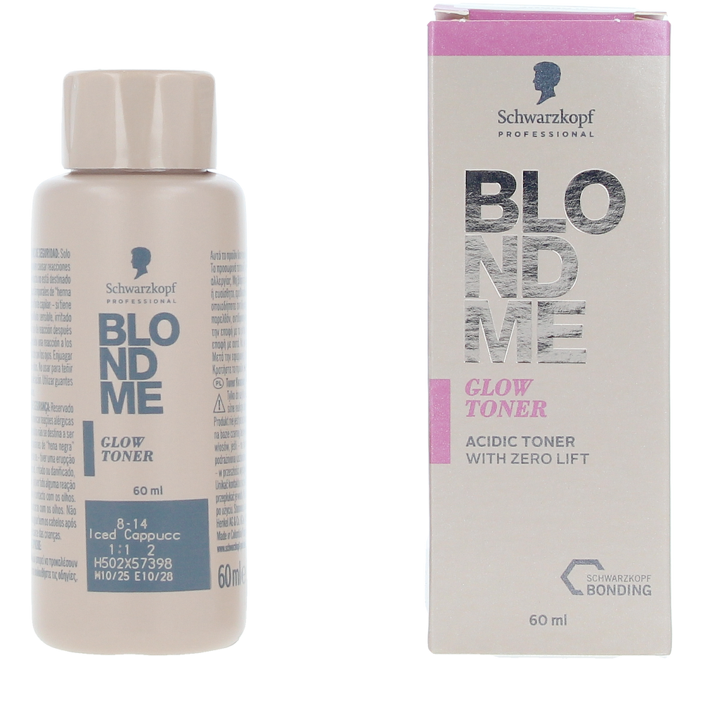 SCHWARZKOPF-BLONDME shine toner Iced Cappuccino 8 14 60 ml-DrShampoo - Perfumaria e Cosmética