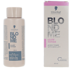 SCHWARZKOPF-BLONDME shine toner Iced Cappuccino 8 14 60 ml-DrShampoo - Perfumaria e Cosmética