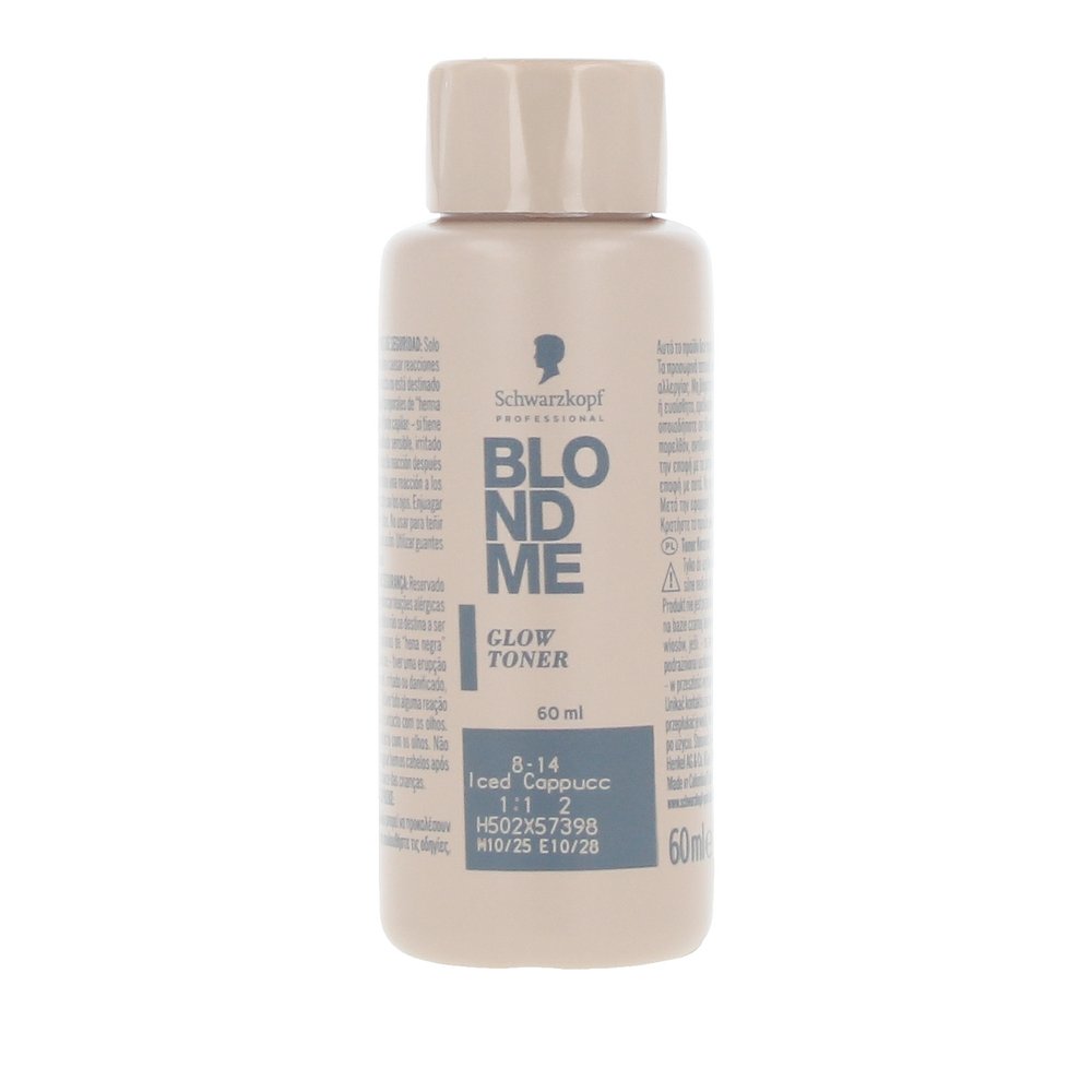 SCHWARZKOPF-BLONDME shine toner Iced Cappuccino 8 14 60 ml-DrShampoo - Perfumaria e Cosmética