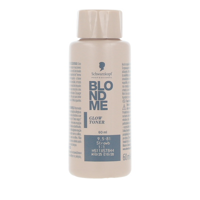 SCHWARZKOPF-BLONDME shine toner Strawberry 95 81 60 ml-DrShampoo - Perfumaria e Cosmética