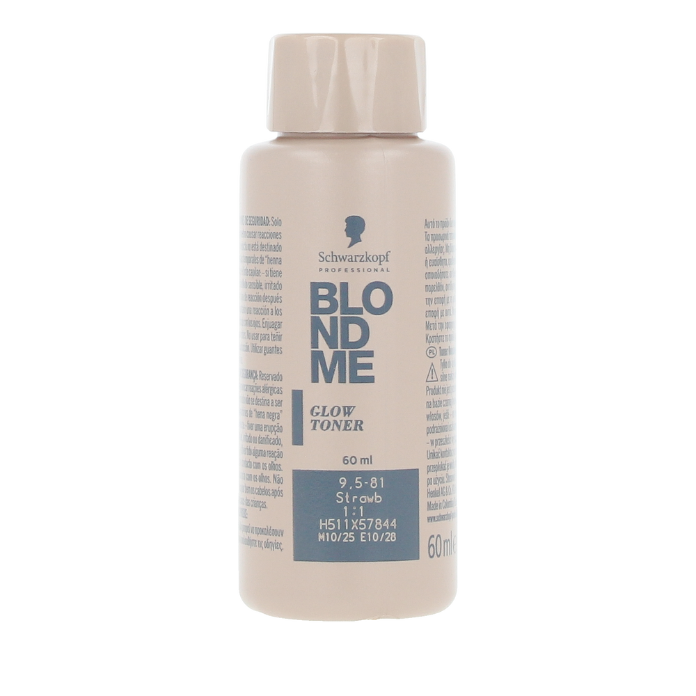 SCHWARZKOPF-BLONDME shine toner Strawberry 95 81 60 ml-DrShampoo - Perfumaria e Cosmética