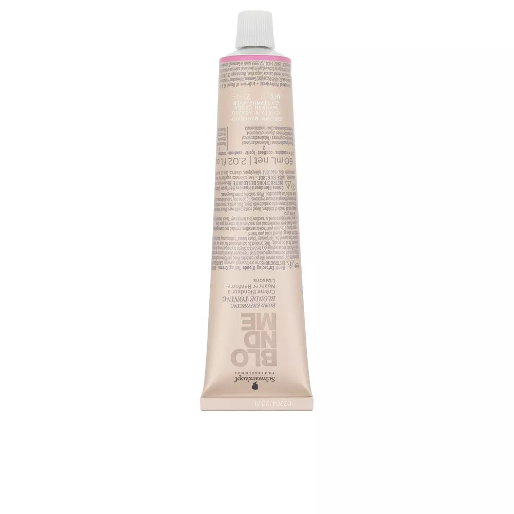 SCHWARZKOPF-BLONDME tonalizante castanho mogno 60 ml-DrShampoo - Perfumaria e Cosmética