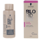 SCHWARZKOPF-BLONDME toner de brilho Lavender 95 91 60 ml-DrShampoo - Perfumaria e Cosmética