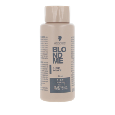 SCHWARZKOPF-BLONDME toner de brilho Lavender 95 91 60 ml-DrShampoo - Perfumaria e Cosmética