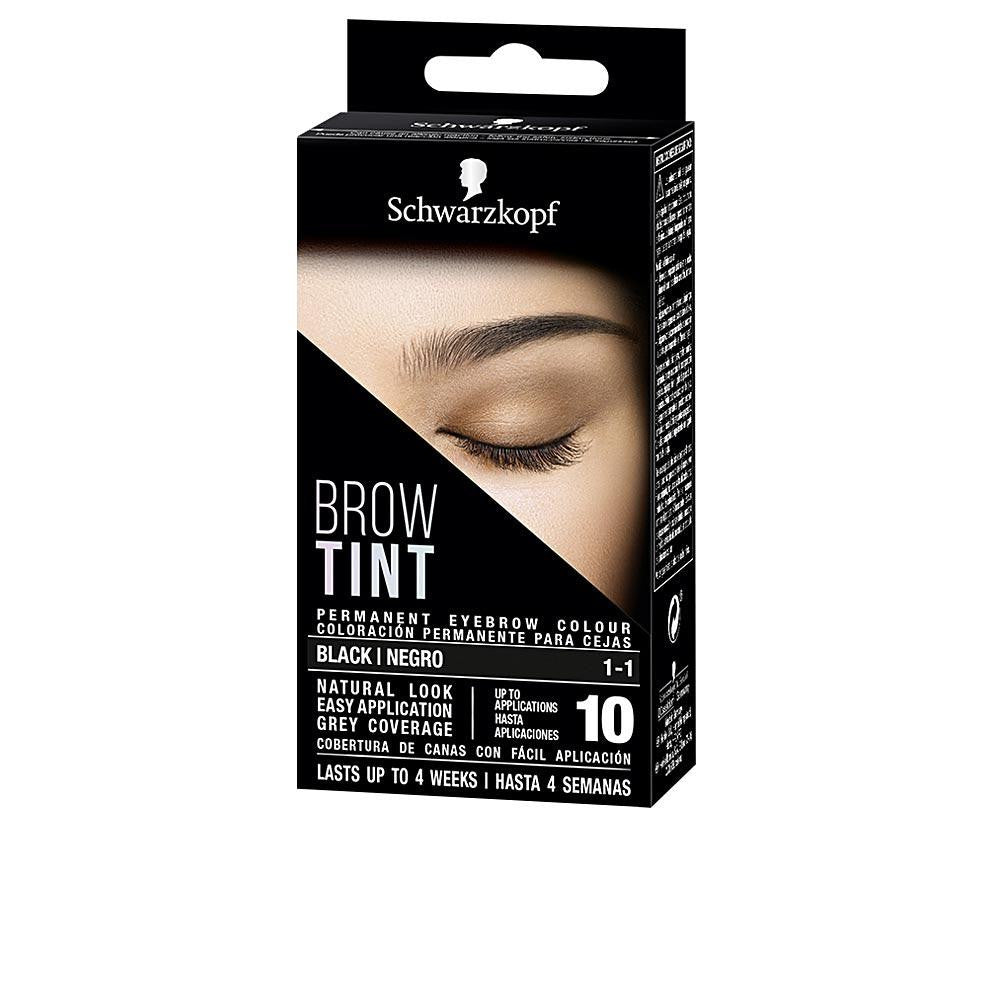 SCHWARZKOPF-BROW TINT tintura sobrancelhas 1 1 preto-DrShampoo - Perfumaria e Cosmética