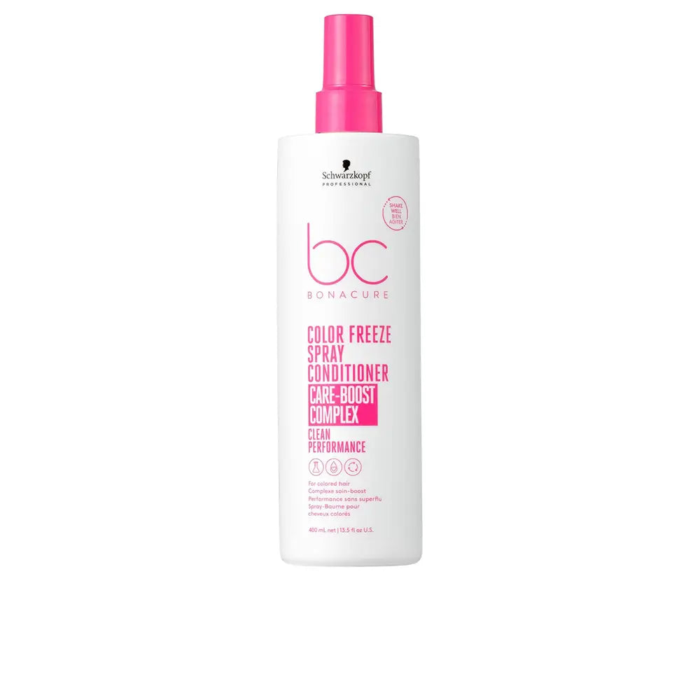 SCHWARZKOPF-Condicionador em spray BC COLOR FREEZE 400 ml.-DrShampoo - Perfumaria e Cosmética