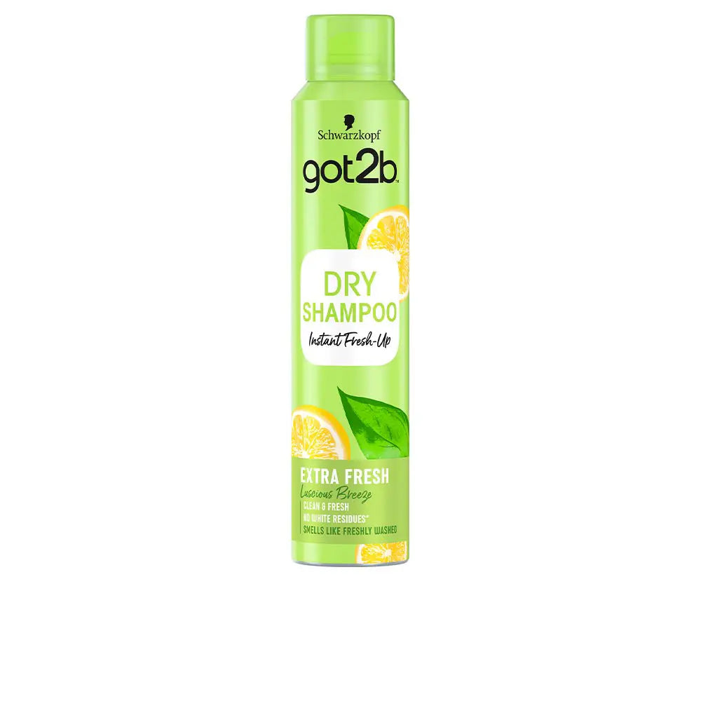 SCHWARZKOPF-GOT2B DRY SHAMPOO extra limpo e fresco 200 ml-DrShampoo - Perfumaria e Cosmética Main image