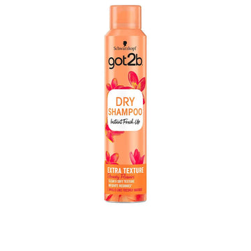 SCHWARZKOPF-GOT2B DRY SHAMPOO textura extra limpa e macia 200 ml-DrShampoo - Perfumaria e Cosmética Main image