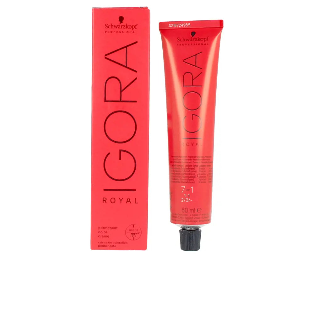 SCHWARZKOPF-IGORA ROYAL 7-1 60ml-DrShampoo - Perfumaria e Cosmética