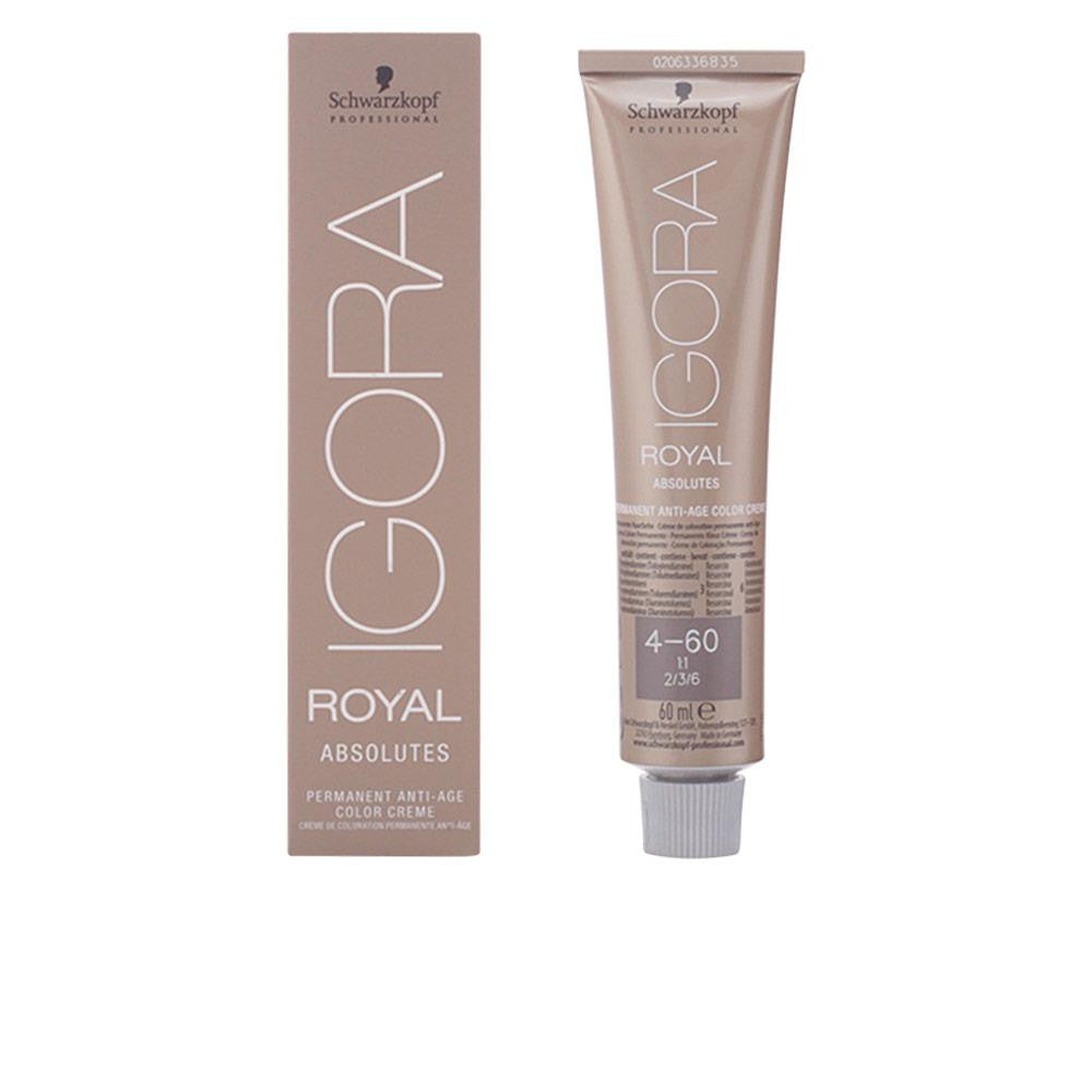 SCHWARZKOPF-IGORA ROYAL ABSOLUTES 4 60 60 ml-DrShampoo - Perfumaria e Cosmética