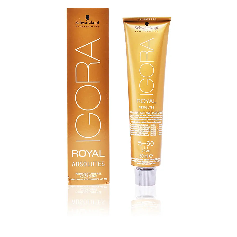 SCHWARZKOPF-IGORA ROYAL ABSOLUTES 5 60 60 ml-DrShampoo - Perfumaria e Cosmética