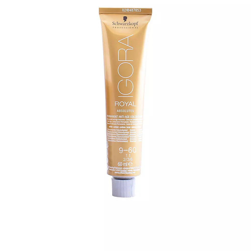 SCHWARZKOPF-IGORA ROYAL ABSOLUTES 9 60 60 ml-DrShampoo - Perfumaria e Cosmética