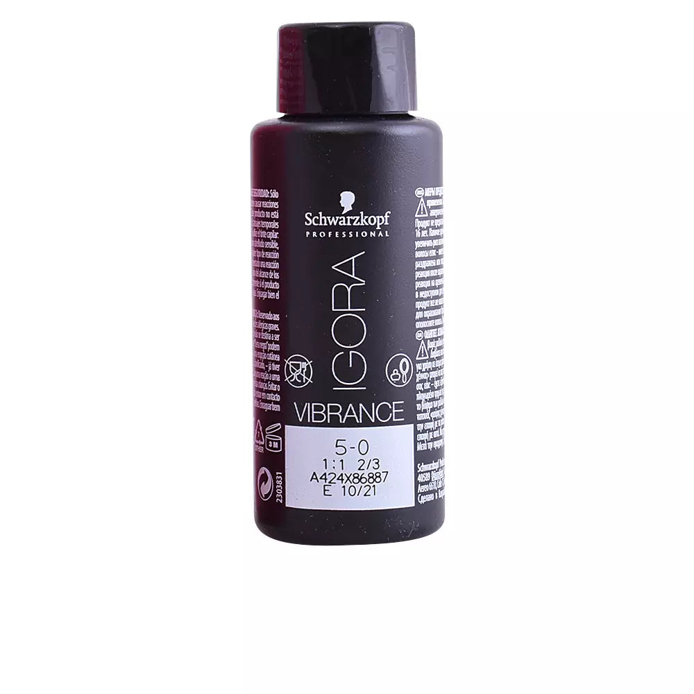 SCHWARZKOPF-IGORA VIBRANCE 5 0 60ml-DrShampoo - Perfumaria e Cosmética