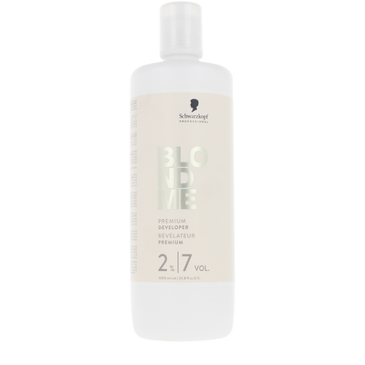 SCHWARZKOPF-Loção BLONDME premium oxidante 2% 7 vol. 1000 ml.-DrShampoo - Perfumaria e Cosmética