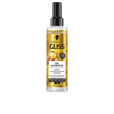 SCHWARZKOPF MASS MARKET-Condicionador spray nutritivo GLISS OIL 200 ml-DrShampoo - Perfumaria e Cosmética