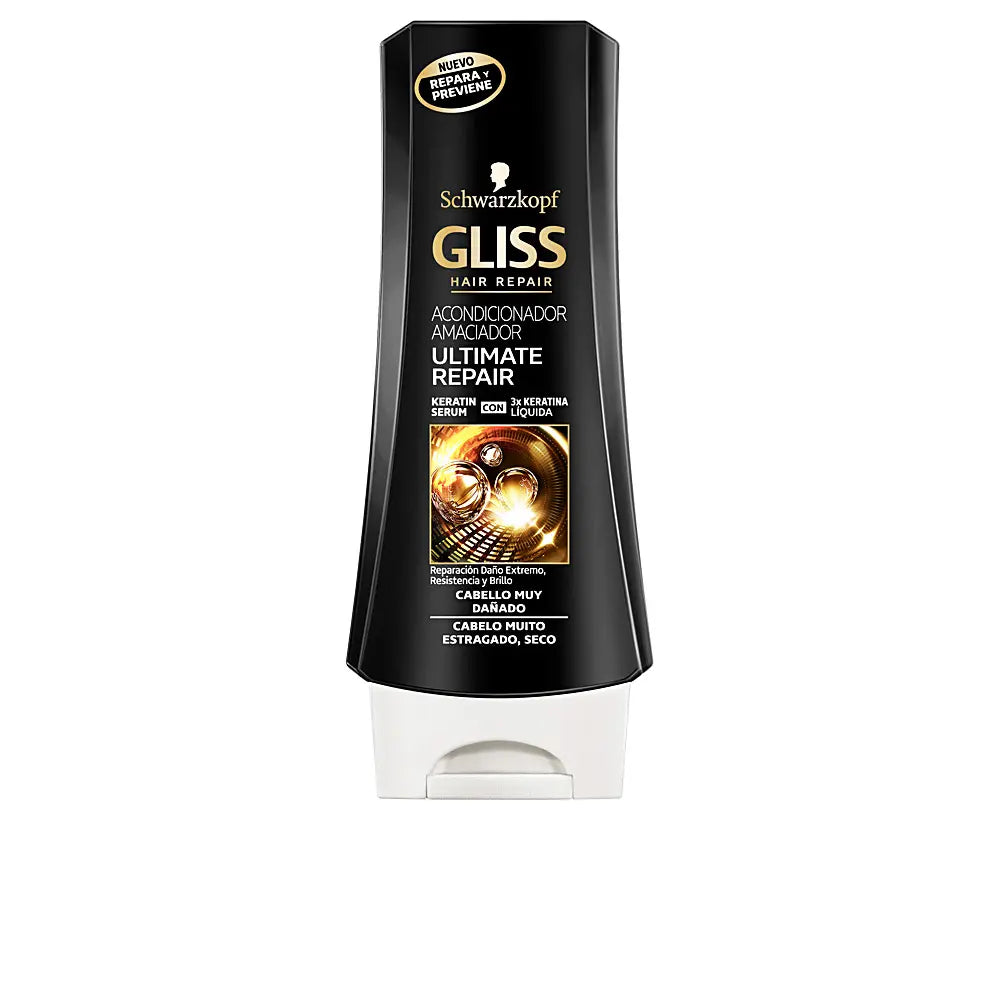 SCHWARZKOPF MASS MARKET-GLISS REPARAÇÃO ULTRA acondicionador 200 ml-DrShampoo - Perfumaria e Cosmética