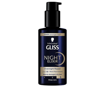 SCHWARZKOPF MASS MARKET-Sérum GLISS NOITE ELIXIR para cabelo danificado 100 ml.-DrShampoo - Perfumaria e Cosmética Imagen principal del producto