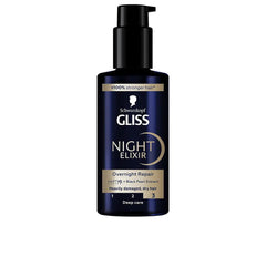 SCHWARZKOPF MASS MARKET-Sérum GLISS NOITE ELIXIR para cabelo danificado 100 ml.-DrShampoo - Perfumaria e Cosmética