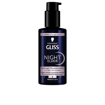 SCHWARZKOPF MASS MARKET-Sérum para pontas duplas GLISS NIGHT ELIXIR 100 ml-DrShampoo - Perfumaria e Cosmética Imagen principal del producto