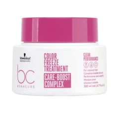 SCHWARZKOPF-Máscara de tratamento BONACURE COLOR FREEZE 200 ml.-DrShampoo - Perfumaria e Cosmética