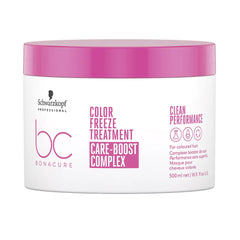 SCHWARZKOPF-Máscara de tratamento BONACURE COLOR FREEZE 500 ml.-DrShampoo - Perfumaria e Cosmética
