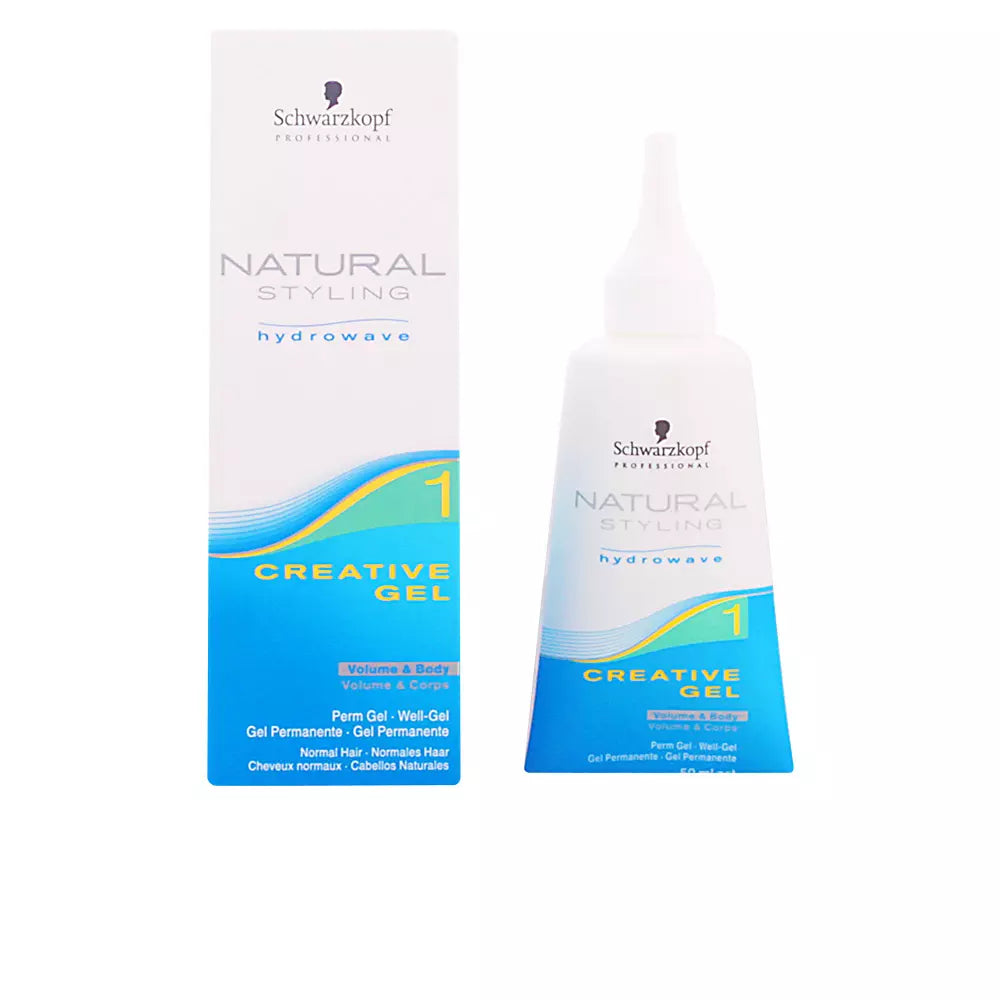 SCHWARZKOPF-NATURAL STYLING HYDROWAVE gel criativo 50 ml-DrShampoo - Perfumaria e Cosmética