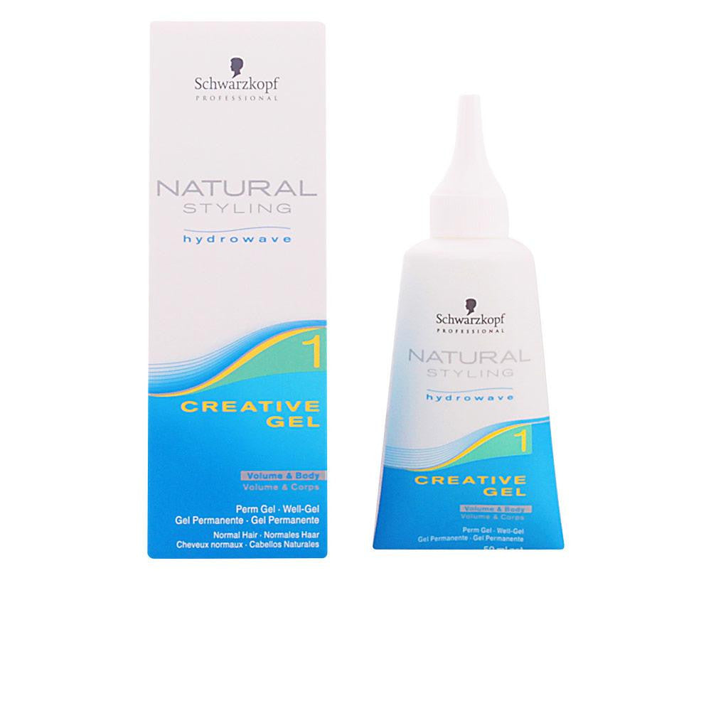 SCHWARZKOPF-NATURAL STYLING HYDROWAVE gel criativo 50 ml-DrShampoo - Perfumaria e Cosmética