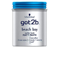 SCHWARZKOPF-Pasta fosca GOT2B BEACH BOY sufer look 100 ml-DrShampoo - Perfumaria e Cosmética