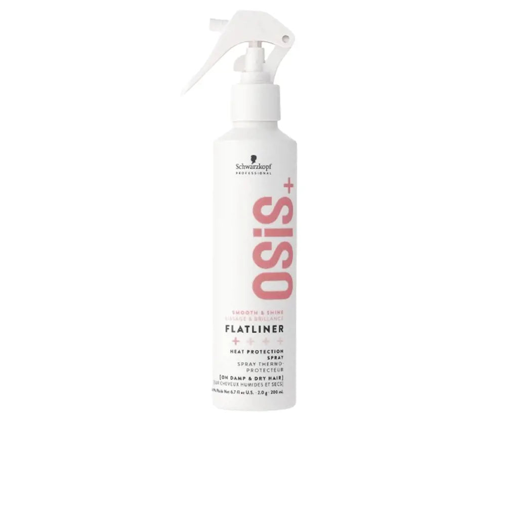 SCHWARZKOPF-Spray de proteção térmica OSIS FLATLINER 200 ml.-DrShampoo - Perfumaria e Cosmética