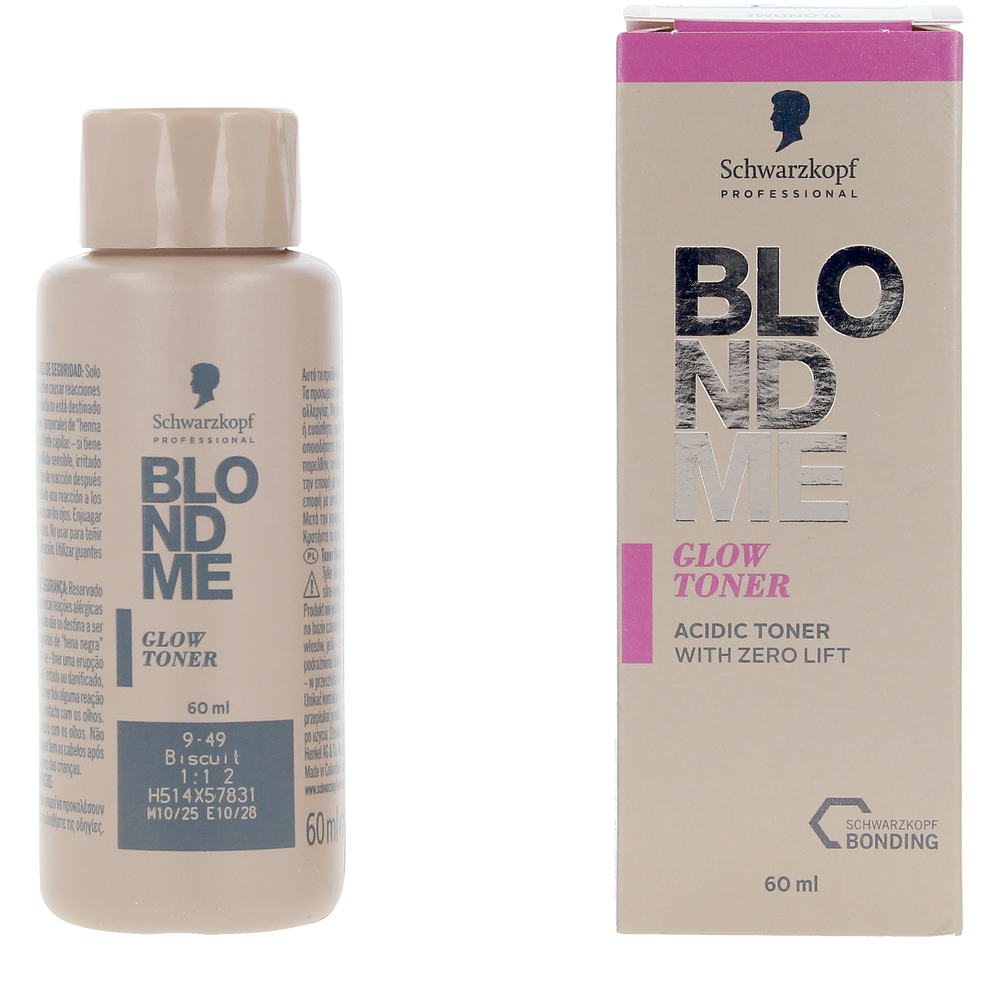 SCHWARZKOPF-Toner de brilho BLONDME Cookie 95 74 60 ml-DrShampoo - Perfumaria e Cosmética