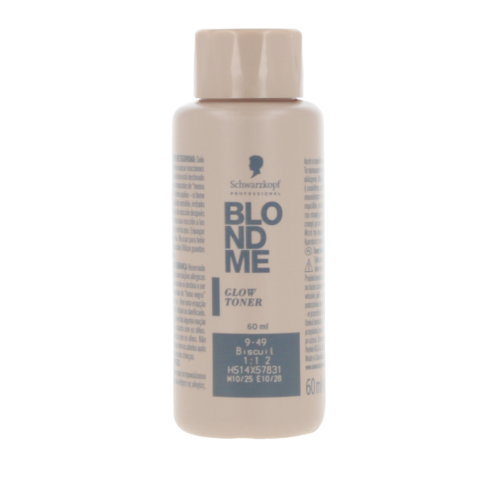 SCHWARZKOPF-Toner de brilho BLONDME Cookie 95 74 60 ml-DrShampoo - Perfumaria e Cosmética