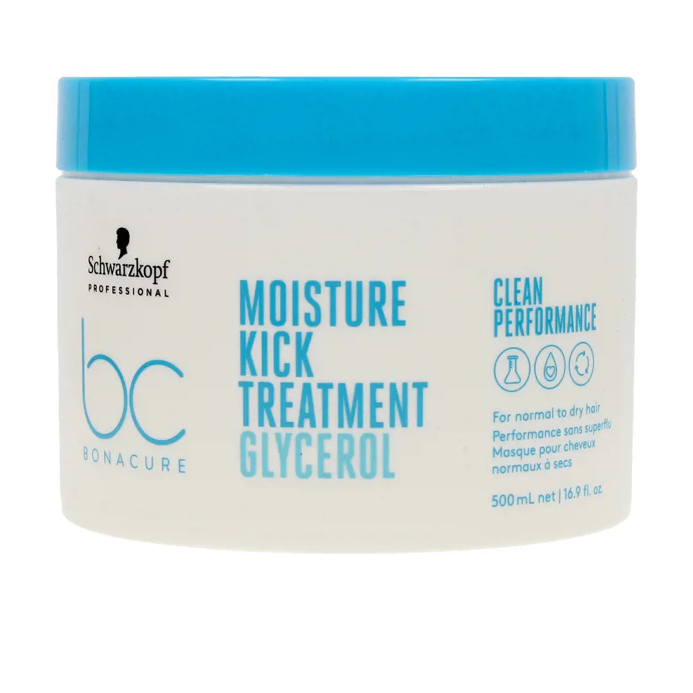 SCHWARZKOPF-Tratamento BC MOISTURE KICK 500 ml-DrShampoo - Perfumaria e Cosmética