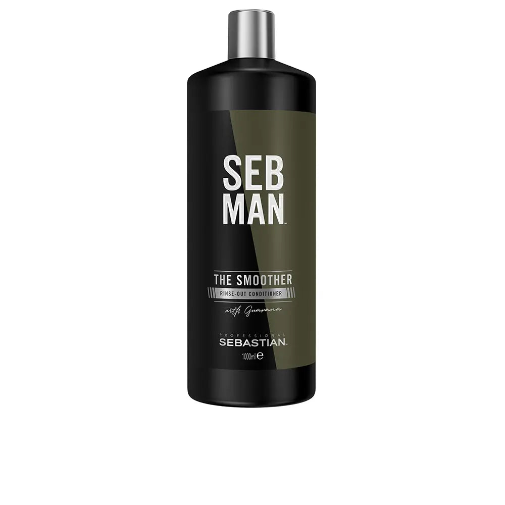 SEB MAN-Condicionador SEBMAN THE SMOOTHER 1000 ml.-DrShampoo - Perfumaria e Cosmética