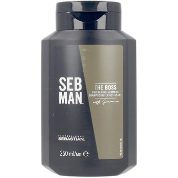 SEB MAN-SEBMAN O BOSS Shampoo Refrescante Espessante 250 ml-DrShampoo - Perfumaria e Cosmética Imagem principal do produto