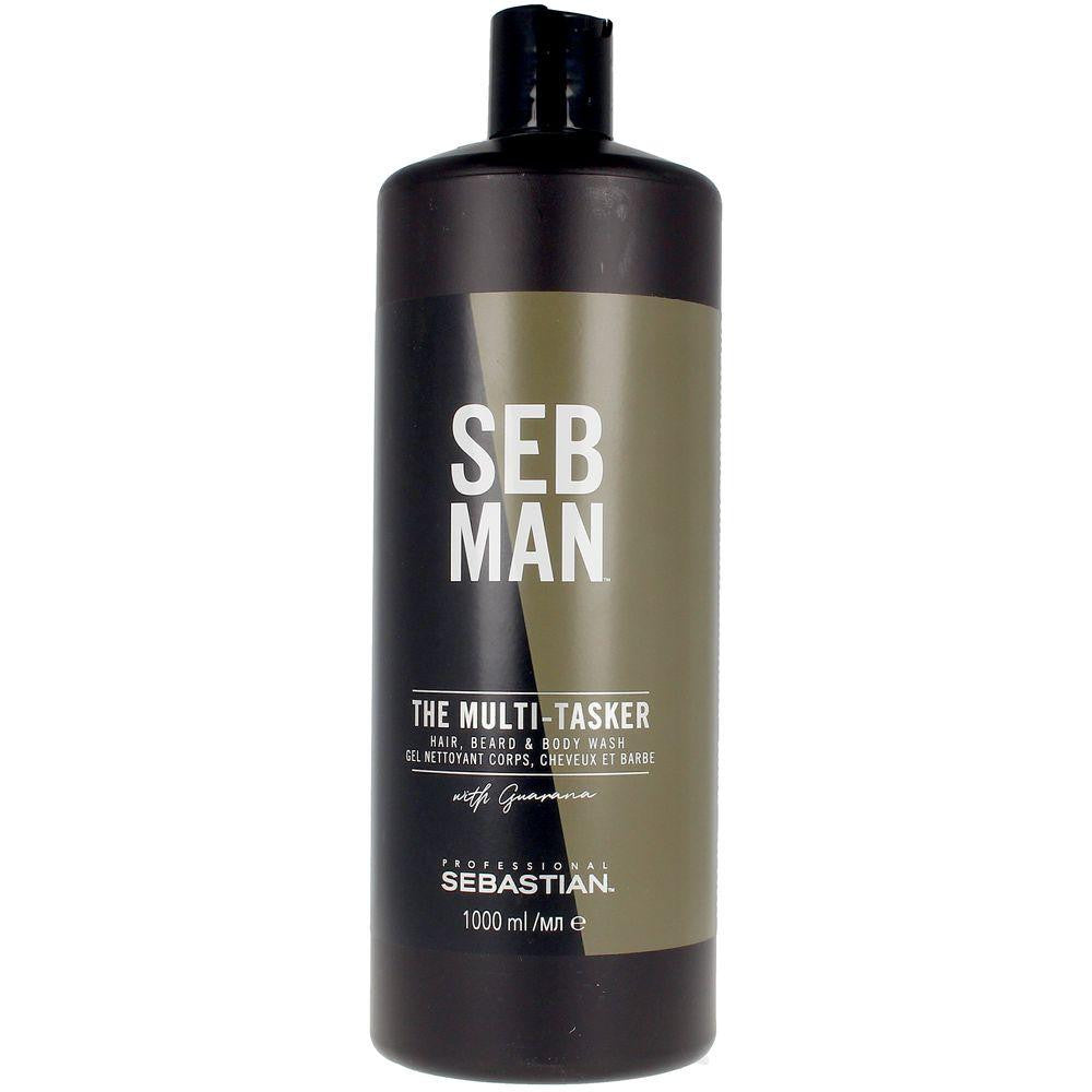 SEB MAN-SEBMAN THE MULTITASKER 3 in 1 hair wash 1000 ml-DrShampoo - Perfumaria e Cosmética