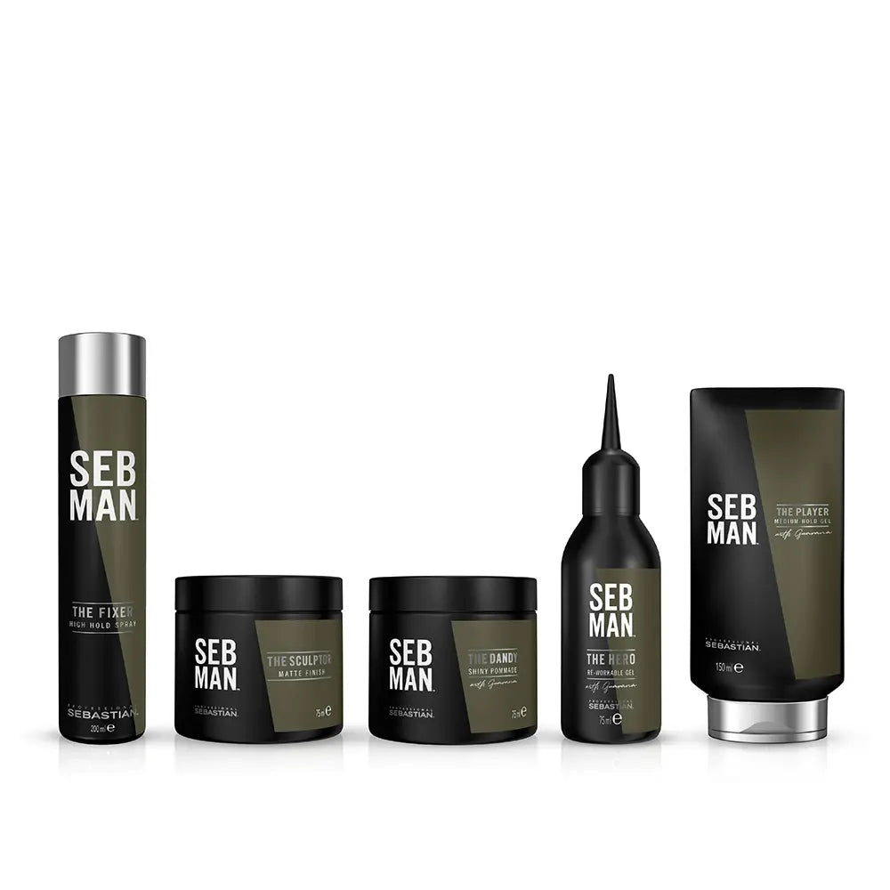 SEB MAN-SEBMAN THE PLAYER Gel de Estilo Fixação e Controle 150 ml.-DrShampoo - Perfumaria e Cosmética