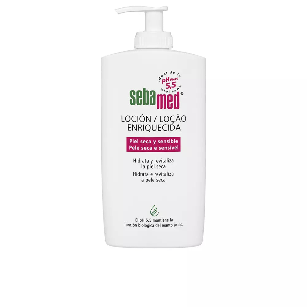 SEBAMED-PELE SECA E SENSÍVEL loção enriquecida 400 ml-DrShampoo - Perfumaria e Cosmética