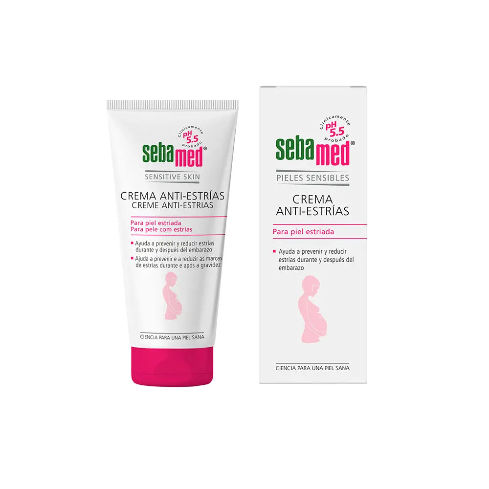 SEBAMED-PELE SENSÍVEL creme antiestrias 200 ml-DrShampoo - Perfumaria e Cosmética