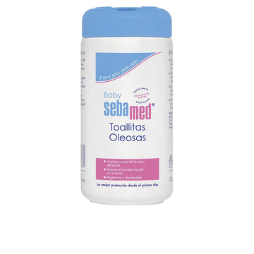 SEBAMED-Toalhetes oleosos para bebé 70 unidades.-DrShampoo - Perfumaria e Cosmética Imagem principal do produto