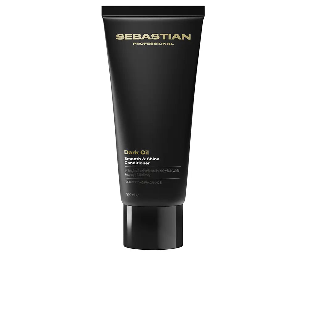 SEBASTIAN PROFESSIONALS-DARK OIL condicionador desembaraçante profissional para cabelo sedoso e brilhante 200 ml.-DrShampoo - Perfumaria e Cosmética