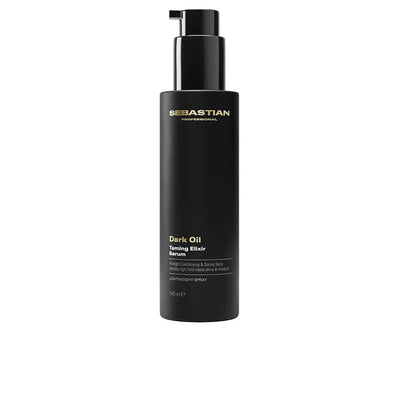 SEBASTIAN PROFESSIONALS-DARK OIL elixir de domar sérum profissional térmico protetor 140 ml-DrShampoo - Perfumaria e Cosmética