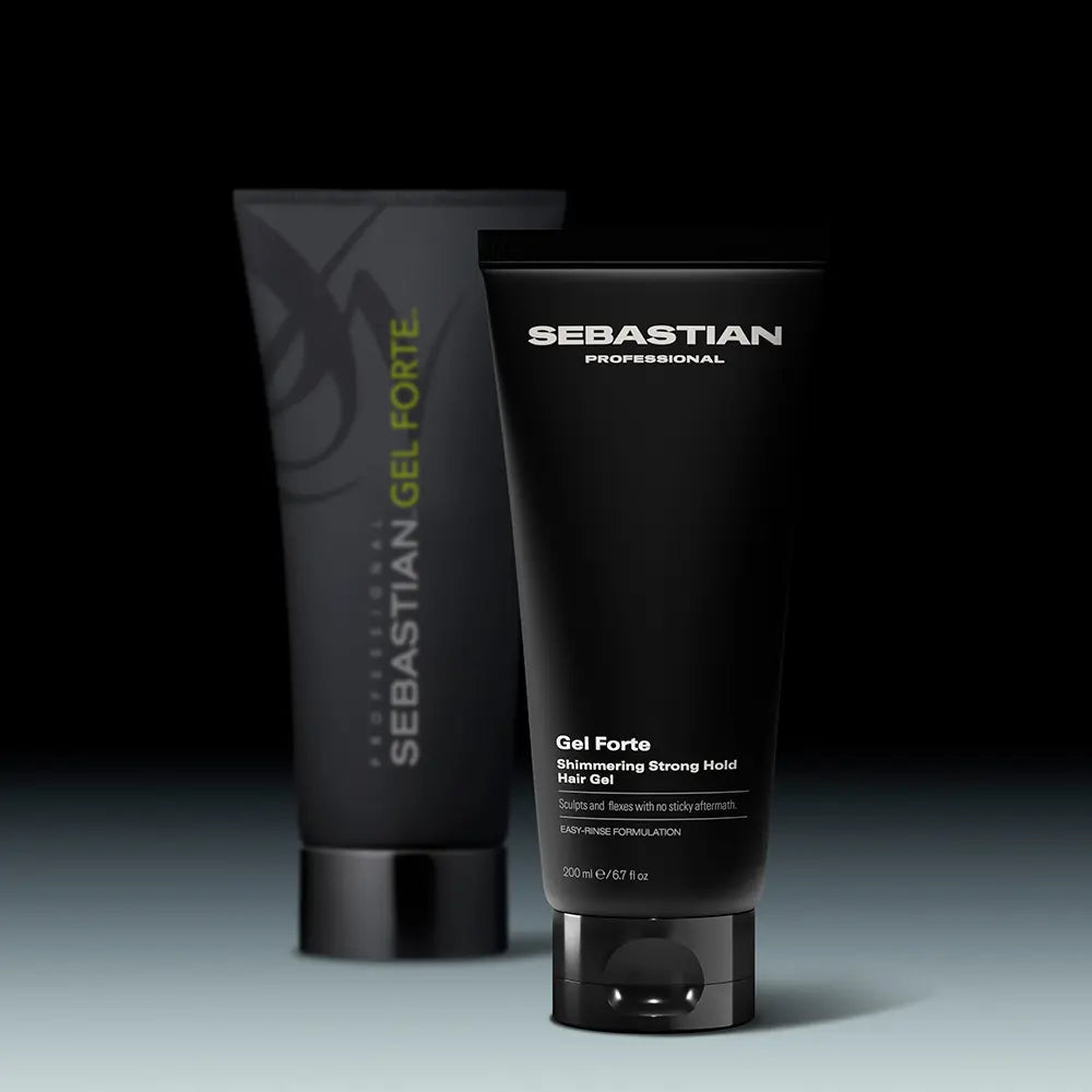 SEBASTIAN PROFESSIONALS-GEL FORTE gel de fixação forte esculpe e modela o cabelo 200 ml.-DrShampoo - Perfumaria e Cosmética
