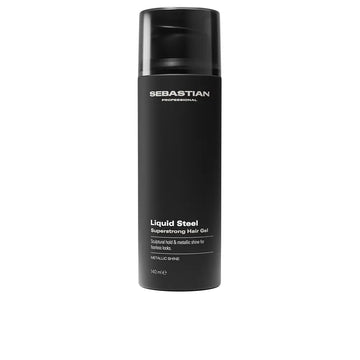 SEBASTIAN PROFESSIONALS-Gel de cabelo LIQUID STEEL extra forte fixação extra forte e duradoura 140 ml.-DrShampoo - Perfumaria e Cosmética Imagem principal do produto