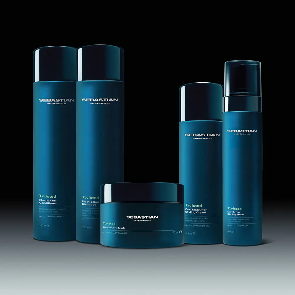 SEBASTIAN PROFESSIONALS-Máscara Hidratante Intensa Anti-Frizz TWISTED para Cachos e Ondas 500ml.-DrShampoo - Perfumaria e Cosmética